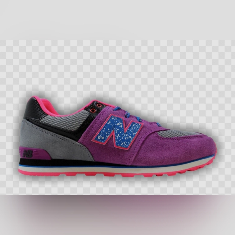 New Balance 574 Big Kid 'Purple Blue Size 9c
